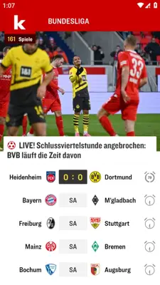 kicker android App screenshot 0